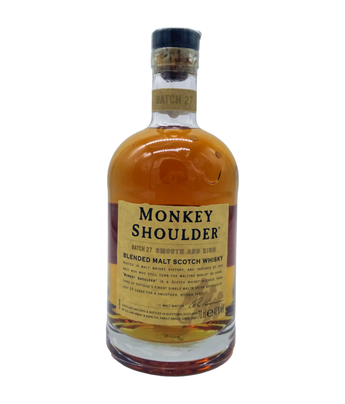 Whisky Ecossais Monkey Shoulder Blended Batch 27 40° 700 ml
