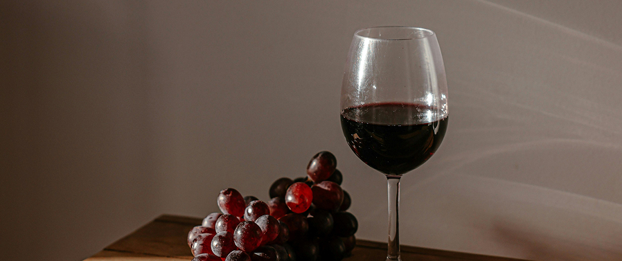 Red Burgundy wines